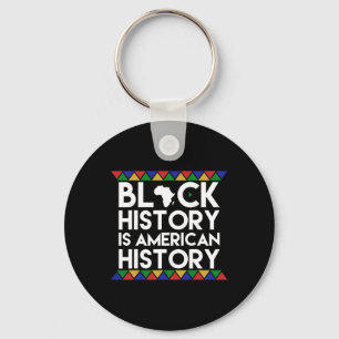 Chaveiro História Negra É História Americana Afro-Americana