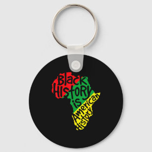 Chaveiro História Negra É História Americana Mapa da África