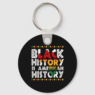 Chaveiro História Negra É História Americana Patriótica Áfr