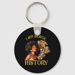 Chaveiro História Negra Mulher Rainha Americana Africana J