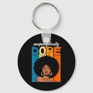 Chaveiro História Negra sem Desculpas Garota Afro Melanina