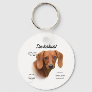 Chaveiro História Suave do Dachshund