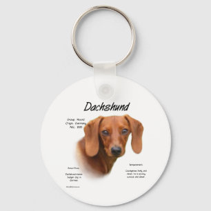 Chaveiro História Suave do Dachshund