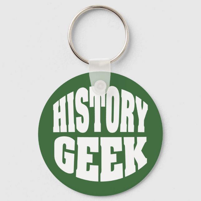 Chaveiro History Geek Funny  (Frente)
