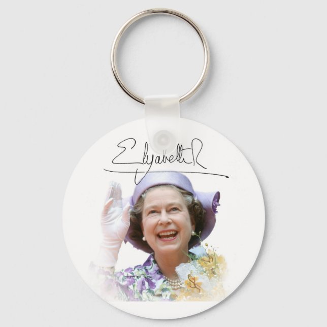 Chaveiro HM Queen Elizabeth II (Frente)