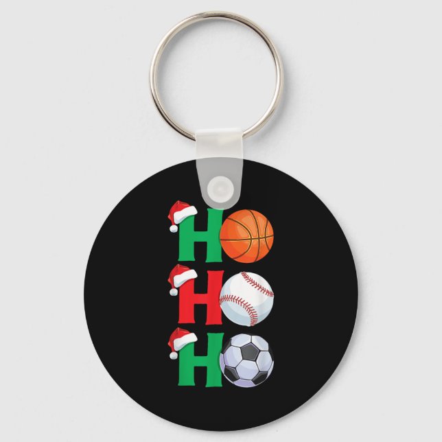 Chaveiro Ho Ho Boys Natal Srt Basball Baseball S (Frente)