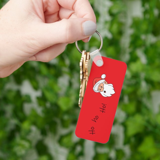 Chaveiro Ho ho ho santa clause  (Mão)