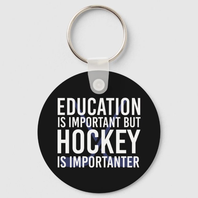 Chaveiro Hockey é importante presentes de Hockey Engraçado (Frente)