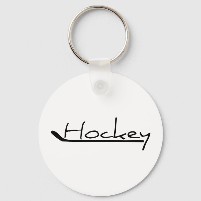 Chaveiro Hockey - Hockey com Stick (Frente)