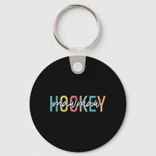 Chaveiro Hockey Mawmaw Retro Vintage Amante do Jogador de H