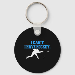 Chaveiro Hockey para homens que não posso ter hóquei