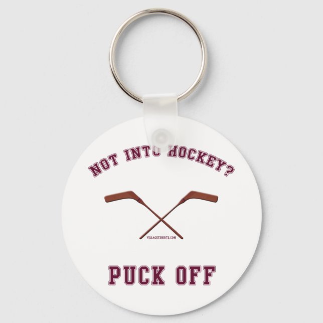 Chaveiro Hockey Puck Off (Frente)