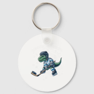 Chaveiro Hockeysaurus DinossauroEngraçado Hóquei Crianças M