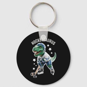 Chaveiro Hockeysaurus Hockey Dinossauro Meninos Roupas de D