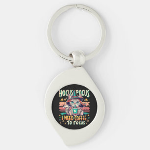Chaveiro Hocus Focus - Preciso de café para me concentrar