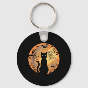 Chaveiro Hocus Pocus Catocus Halloween Amante de Gato Preto