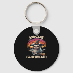 Chaveiro Hocus Slowcus Sloth amantes do vestido de Hallowee