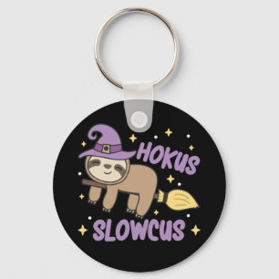 Chaveiro Hokus Slowcus - Falsa Bruxa de Halloween, Figurume