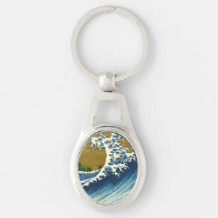 Chaveiro Hokusai Big Wave Japão Art