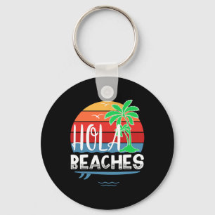 Chaveiro Hola Beaches Camisa Engraçada Summer Surfboard Gi