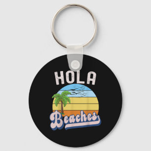 Chaveiro Hola Bebe Férias de Verão Engraçadas Praia de Vest