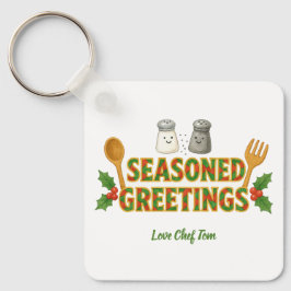 Chaveiro Holiday Seasoned Greetings