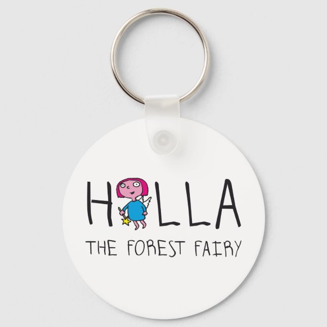 Chaveiro Holla a fada da floresta - holla die Waldfee (Frente)