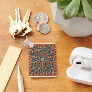 Chaveiro Holland Park por William Morris, Vintage Rug Art