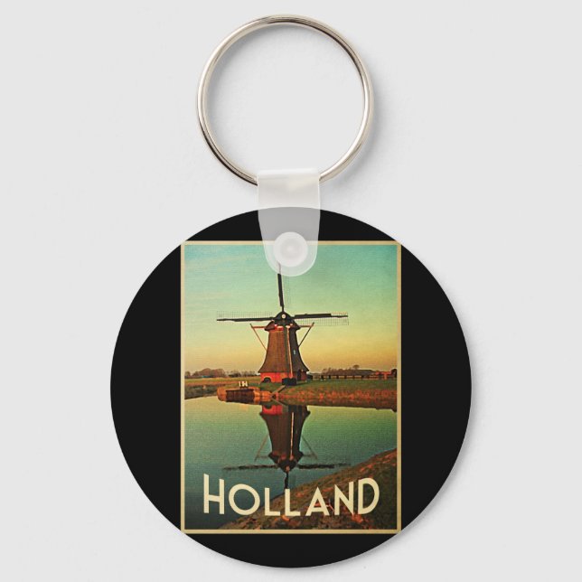 Chaveiro Holland Windmill (Frente)