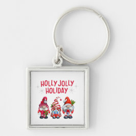 Chaveiro Holly Jolly Holiday Gnomos