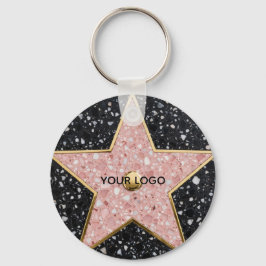 Chaveiro Hollywood Walk of Fame Square Coaster