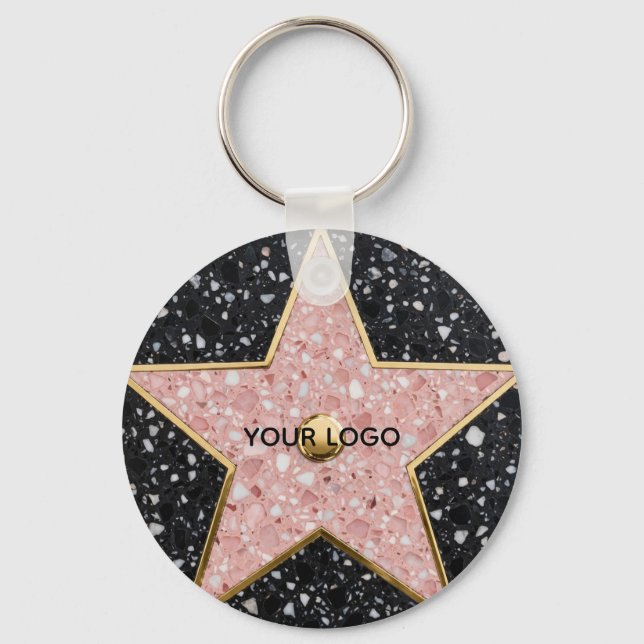 Chaveiro Hollywood Walk of Fame Square Coaster (Frente)