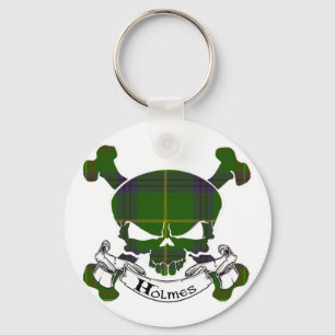 Chaveiro Holmes Tartan Skull