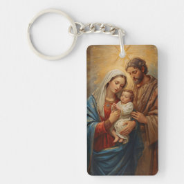 Chaveiro Holy Family Christmas Keychain