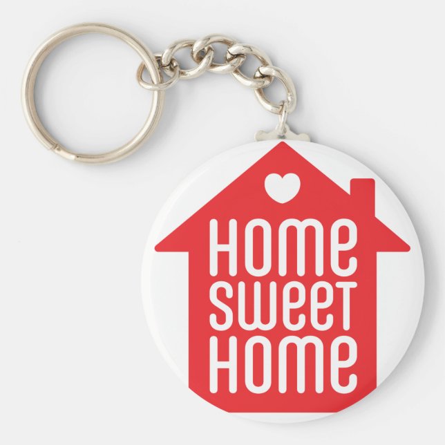 Chaveiro Home doce home (casa) (Frente)