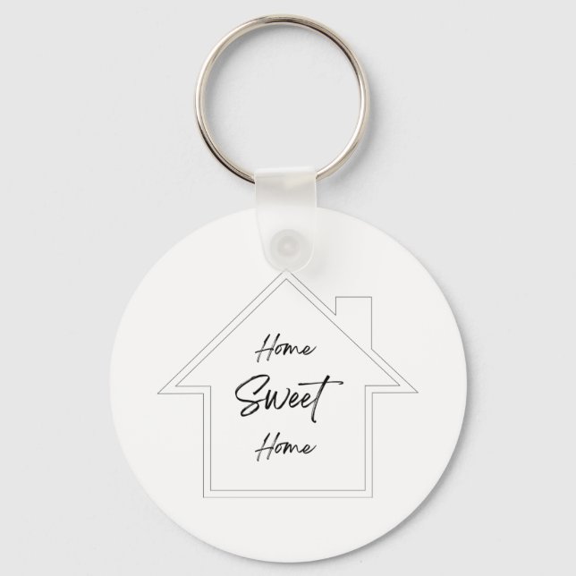 Chaveiro Home Sweet Home (Frente)