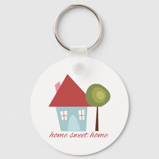 Chaveiro Home Sweet Home (Frente)