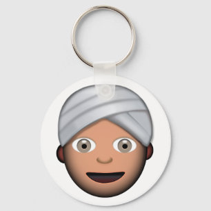 Chaveiro Homem com turbante Emoji