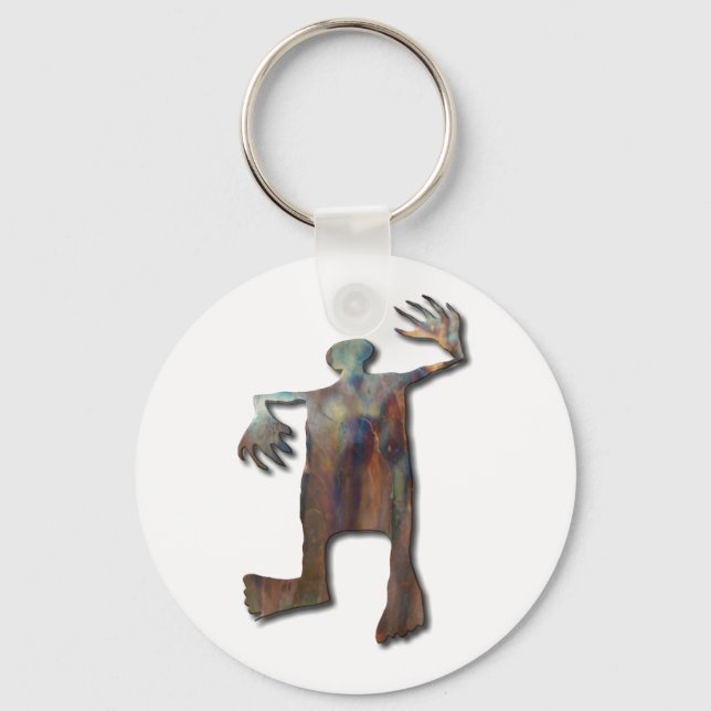 Chaveiro Homem de dança - cobre (Frente)