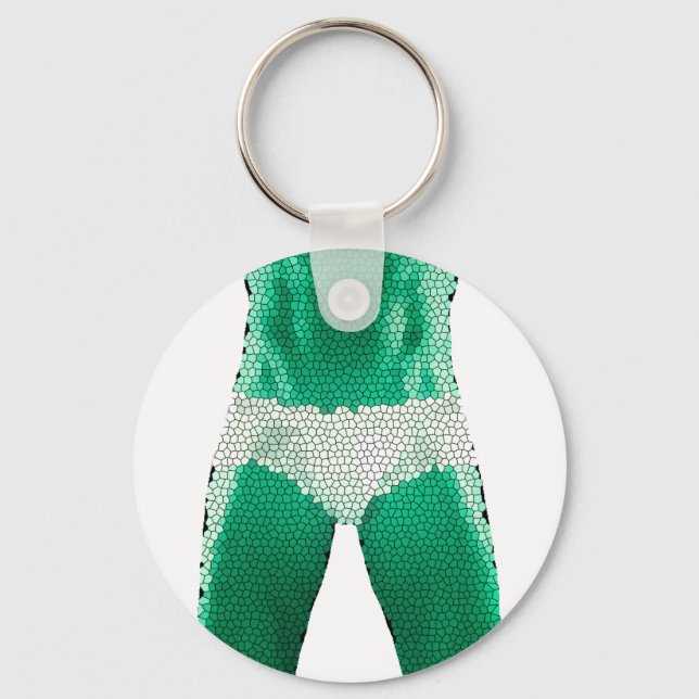 Chaveiro Homem de roupa interior (Frente)