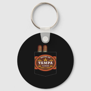 Chaveiro Homem feito em tampa amante de charuto ybor city t