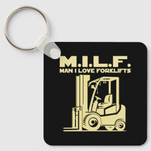 Chaveiro Homem I Love Forklifts
