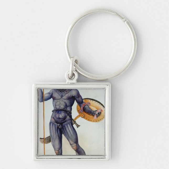 Chaveiro Homem Pictish que guardara um protetor (Frente)