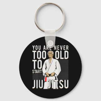Chaveiro Homem Velho de Jiu Jitsu Brasileiro