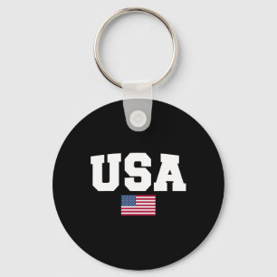 Chaveiro Homens Camiseiros Homens Crianças Bandeira America