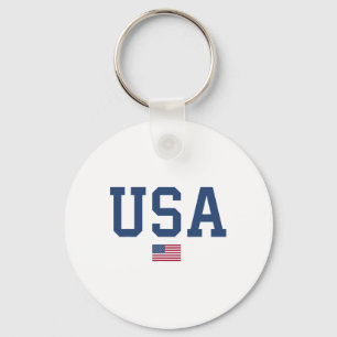Chaveiro Homens Camiseiros Homens Crianças Bandeira America