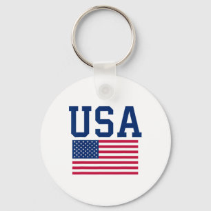 Chaveiro Homens Camiseiros Homens Crianças Bandeira America