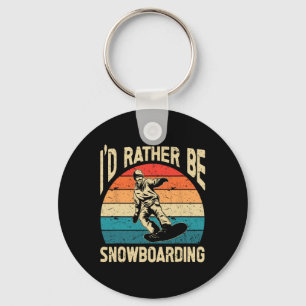 Chaveiro Homens de Arte Snowboard Winter Legal Snowboa