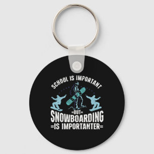 Chaveiro Homens de Arte Snowboard Winter Legal Snowboa
