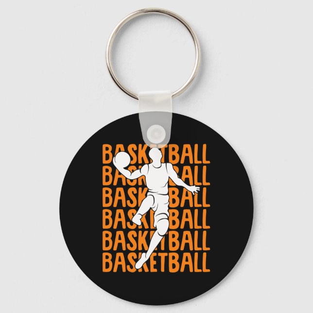 Chaveiro Homens de Basquete 1 (Frente)